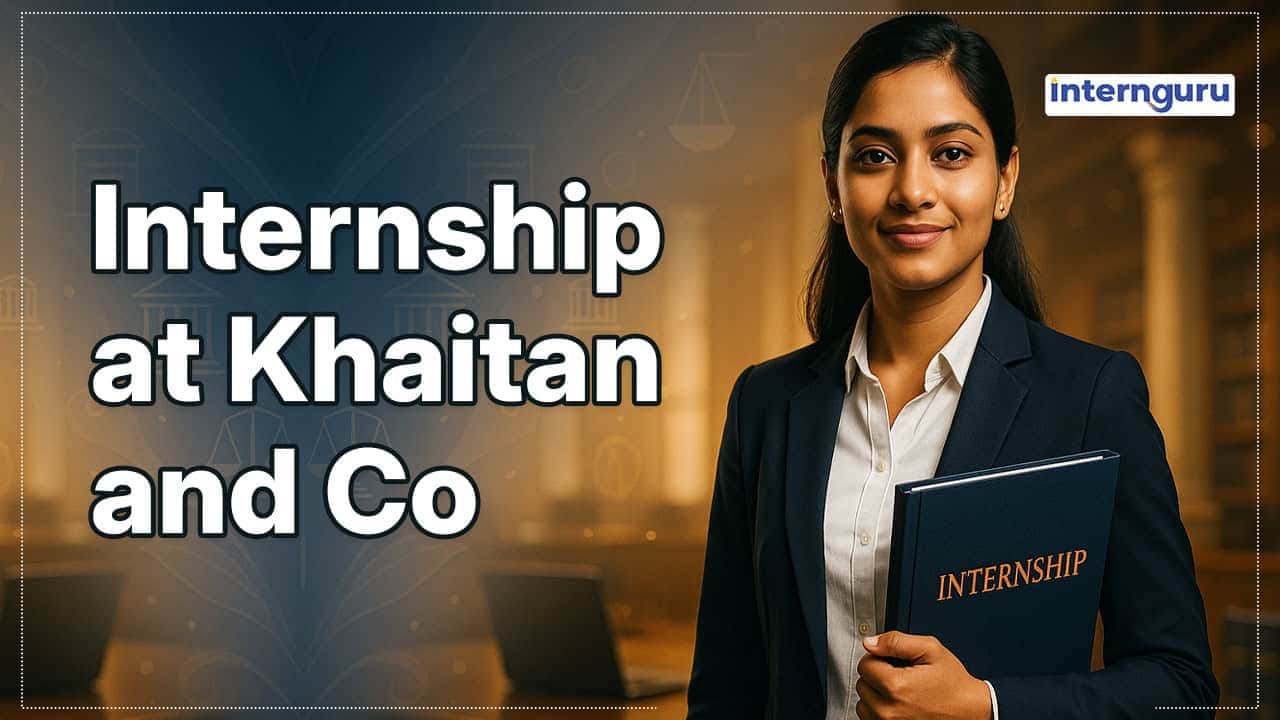 Internship at Khaitan and Co